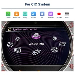 Road Top Wireless Android Auto CarPlay for Mini R55 R56 R57 R58 R59 R60 R61 F54 F55 F56 F57 Clubman Countryman Hardtop Cooper