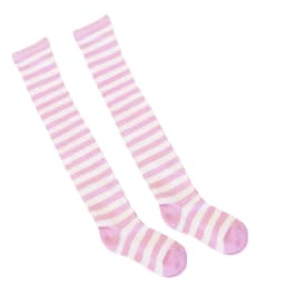 Womens Stockings Lolita Ladies Girls White Black Long Thigh High Socks Striped Over Above Knee cotton Socks COSPLAY 2025 New