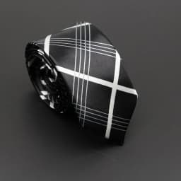 Classic Musical Notes Printed Tie Silky Narrow Neckties Slim Smooth Piano Guitar Necktie Simple Elegant Trendy Unisex Ties Gift