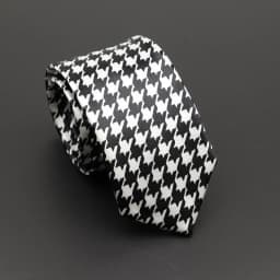 Classic Musical Notes Printed Tie Silky Narrow Neckties Slim Smooth Piano Guitar Necktie Simple Elegant Trendy Unisex Ties Gift