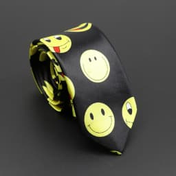 Classic Musical Notes Printed Tie Silky Narrow Neckties Slim Smooth Piano Guitar Necktie Simple Elegant Trendy Unisex Ties Gift