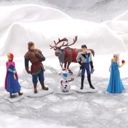Disney Frozen 2 Elsa Anna Olaf Figures Model Princess Elza Girls Doll Toy Set Preferred Gift for Children Birthday Christmas