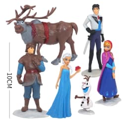 Disney Frozen 2 Elsa Anna Olaf Figures Model Princess Elza Girls Doll Toy Set Preferred Gift for Children Birthday Christmas