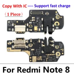 USB Charging Port Board Flex Cable Connector For Xiaomi Poco X3 M4 Pro M3 Redmi Note 7 8 8T 9S 9 10 10s 11 Pro 4G 5G Microphone