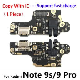 USB Charging Port Board Flex Cable Connector For Xiaomi Poco X3 M4 Pro M3 Redmi Note 7 8 8T 9S 9 10 10s 11 Pro 4G 5G Microphone