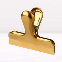 Beautiful Spring Clips Luxurious Rose Gold Metal Clip Paper Organizer Student Teacher Stationery