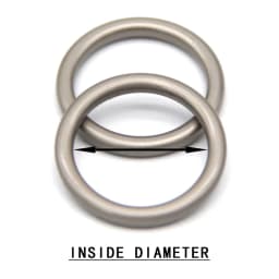 HENGC Large Round Metal O Ring Buckles Clasp Web For Leather Belt Shoes Bags Garment High Quality Sewing DIY Crafts Wholesale