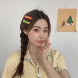 Creative fun half-peeled orange hairpin cute girl side clip Japanese fruit word clip duckbill clip net red hair accessories
