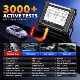 Autel MaxiCheck MX808S MK808S OBD2 Scanner Bi-directional Control Scan Tool, 28+ Services, All System Diagnostic Same as MK900 MX900 MK900BT MK808BT PRO, 3K+ Active Test, 28+ Service, OE All System, OS11, FCA