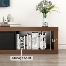 82-110'' Extendable TV Stand for Up to 120'TV, Wood Reversible TV Media Console W/3 Drawers & Open Storage Shelf for Living Room