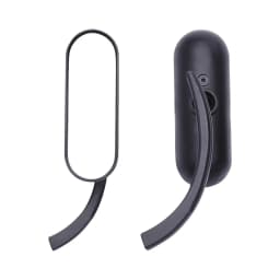 Motorcycle Rearview Mirror Square Oval Side Mirror For Harley Touring Electra Glide Dyna Fatboy Softail Breakout Sportster