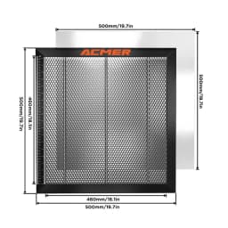 ACMER Laser Honeycomb Working Table Desktop Protection Heat Dissipation Universal Honeycomb Panel 400x400/440x440/500x500mm