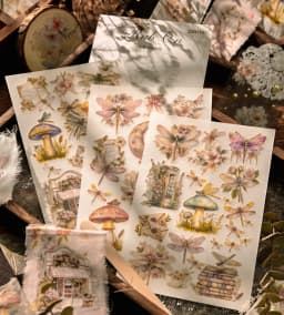 Aesthetic Scrapbooking Rub On Stickers Vintage DIY Journal Transfer Sticker Diary Photo Album Decoration Hobby Craft Supplies