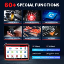 LAUNCH X431 PRO3S+ V5.0 10.1" Full system Automotive Diagnostic tools ECU Coding Active test obd2 scannner pk x431 pro v+