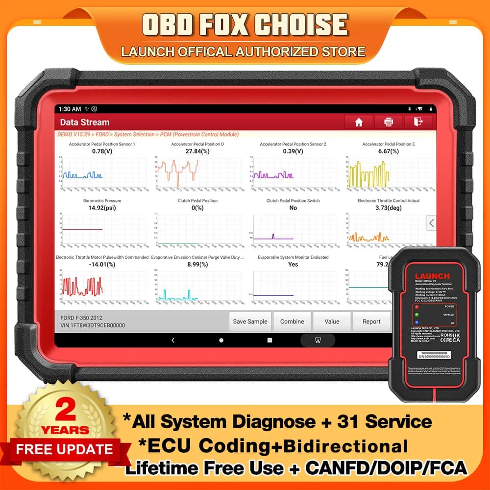 LAUNCH X431 PRO3S+ V5.0 10.1" Full system Automotive Diagnostic tools ECU Coding Active test obd2 scannner pk x431 pro v+