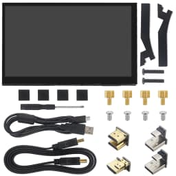 Raspberry Pi 5 7 Inch Touch Screen IPS 1024x600 HD LCD HDMI-compatible Display for RPI 4B 3B+ OPI 5 AIDA64 PC Secondary Screen