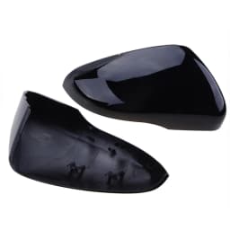 For VW GOLF 6 MK6 GTI R GTD 2009-2013 Touran Black/Carbon Side Wing Rearview Mirror Cover Cap Accessories 5K0857537,5K0857538