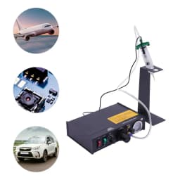 Semi‑Automatic Pneumatic Glue Dispenser, Solder Paste Adhesive Dispensing Controller with Vacuum Back‑Suction for Electronic Component Bonding
