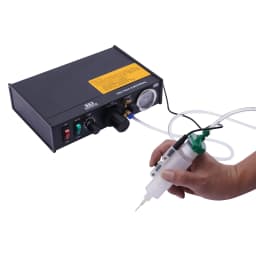 Semi‑Automatic Pneumatic Glue Dispenser, Solder Paste Adhesive Dispensing Controller with Vacuum Back‑Suction for Electronic Component Bonding