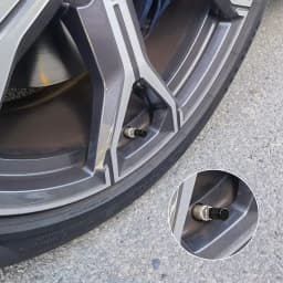 8PCS Tire Wheel Caps Metal Tyre Air Stem Dust Nipple Caps with Plastic Liner Corrosion Resistant Leak-Proof Cars and Motorcycles