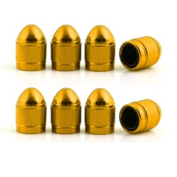 8PCS Tire Wheel Caps Metal Tyre Air Stem Dust Nipple Caps with Plastic Liner Corrosion Resistant Leak-Proof Cars and Motorcycles