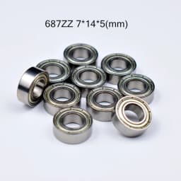 Miniature Bearing Multiple 10 Pieces 681ZZ 682ZZ 683zz 684zz 685zz 686zz 687zz 688zz 689zz 684RS 686RS 688RS 689zz