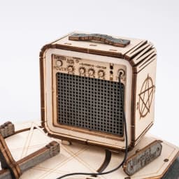 Robotime Electric Guitar 3D Wooden Puzzle for Kids Adults Assembly Creative Toys Building Block Set for Christmas Gifts Adult