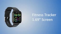 Nerunsa Smart Watch, Fitness Tracker 1.69" Touch Screen Smartwatch Fitness Watch Heart Rate Monitor/Pedometer/Sleep Monitor.