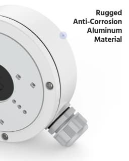 Annke Junction Box For CCTV Camera Aluminum Alloy HolderMount Bracket For Surveillance Camera Accessories