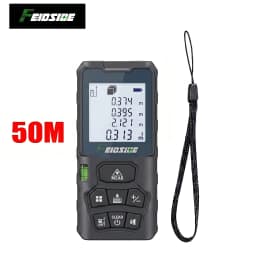 HILDA Digital Laser Distance Meter 50M/100M/120M Finder High Precision Area Volume Measure Construction Measuring Ruler Tool