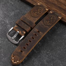 Handmade First Layer Cowhide Leather Watchband 20 22 23 24 26MM Brown Padded Leather Strap For PAM111 441 Soft Men's Bracelet