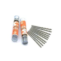10Pcs/box 0.5-3.2mm HSS Twist Drill Bits Micro Straight Shank High Speed Steel Hand Electric Drill Bit for Dremel Rotary Tool