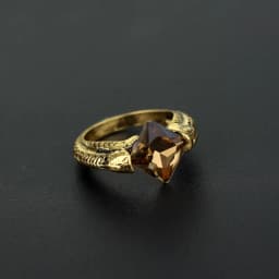 Vintage Voldemorts Horcrux Ring The Resurrection Stone Devil's Vintage Deathly Hallows Crystal Gifts