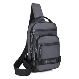 Chest Bag For Men New Large Capacity Shoulder Korean Version Travel Lightweight Nylon Crossbody Bag Backpack