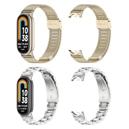Metal Strap for Mi Band 11 10 9 8 7 6 5 Bracelet for Xiao mi Mi Band 10 Strap for Mi Band 9 Mi Band 8 Wristband Stainless Steel