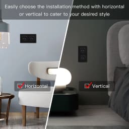 BSEED EU Standard Wall Sockets Single Powerful Outlets Black Double Frame Sockets Glass Panel Triple Sockets Kids Protection 16A