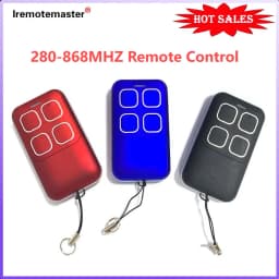 Mando Garaje Universal Multifrecuencia for 287-868MHz Fixed &Rolling Code Multi Frequency Garage Remote Duplicator 868.3MHz