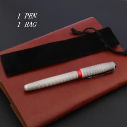 Luxury JINHAO 75 Fountain Pen Checkered Grab Ash Feather Arrow Tungsten Steel Black Nib Classic Ink Office School Supplies Pen