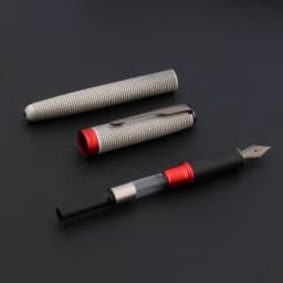Luxury JINHAO 75 Fountain Pen Checkered Grab Ash Feather Arrow Tungsten Steel Black Nib Classic Ink Office School Supplies Pen
