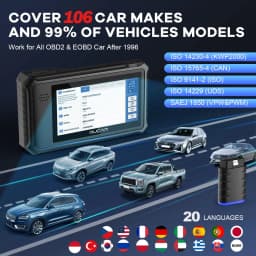 MUCAR VO6 Professional Car Diagnostic Tools Full System Diagnose 28 Resets Life Free Update Obd2 Scanner Auto VIN Code Reader