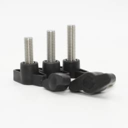 T-Handle Screw 2/4pcs M4 M5 M6 M8 304 Stainless Steel Plum Bakelite Hand Tighten Screw / Butterfly Plastic Head Hand Knob Screw