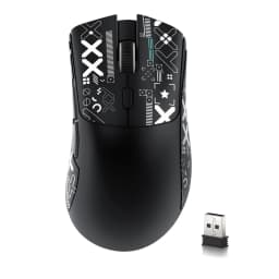 R1 Wireless Gaming Mouse,Tri-Mode Connection (2.4G/Wired/BT5.2),55g Lightweight Design,18K DPI Optical Sensor,HUYU 20 Million Ke