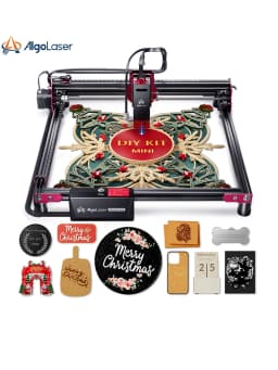 AlgoLaser DIY KIT MINI 5W Laser Cutter for Personalized Gifts High Accuracy Laser Engraving Machine Desktop DIY CNC Machine Tool