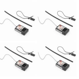 1/2/4pcs Flysky FS-GR3E 3 Channel 2.4G GR3E Receiver with Failsafe GT3B GR3C Upgrade for RC Car Truck Boat GT3 GT2 Transmitter