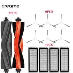 Dreame L20 Ultra Robot Vacuum Spare Parts Dreame L30 Ultra Rubber Main Side Brushes Mop Cloths HEPA Filters Dust Bag Accessories