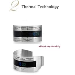 Wine Collar Thermometer Bar Beverage Tool Clever Wine Bottle Snap Thermometer Lcd Display Clip for Champagne Beer