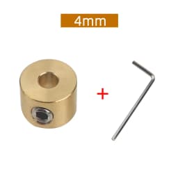 3-12mm Drill Bit Tools Brass Depth Stop Collars Ring Positioner Ring With Hex Wrench For Woodworking Drill Bit Locator Tools