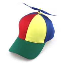 1/2PC Funny Snapback Hat Helicopter Propeller Adventure Dad Hat Rainbow Bamboo Dragonfly Baseball Cap For Adult Kids Boys Girls