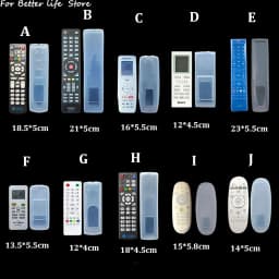 Silicone TV Remote Control Protective Sleeve Dust Protection Storage Bag Portable Silicone Air Conditioning Control Box TCL Hair