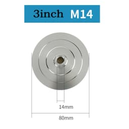 3/4inch Sanding Disc Backing Pads Self-adhesive Hook Loop Backed Plate Polishing Pad M14 M10 M16
